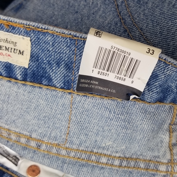 NWT Levi's Men's Premium Hi-Ball Roll Distressed Ripped Jeans - Picture 14 of 16